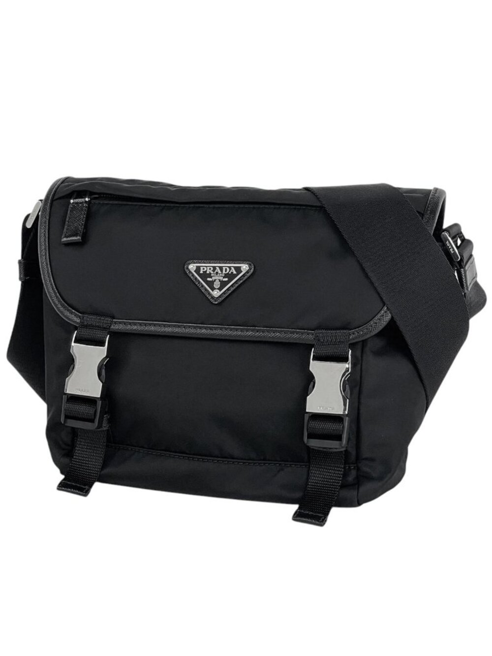 Prada Shoulder Bag Nylon Nero